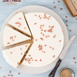 Pastel piñon y crema irlandesa